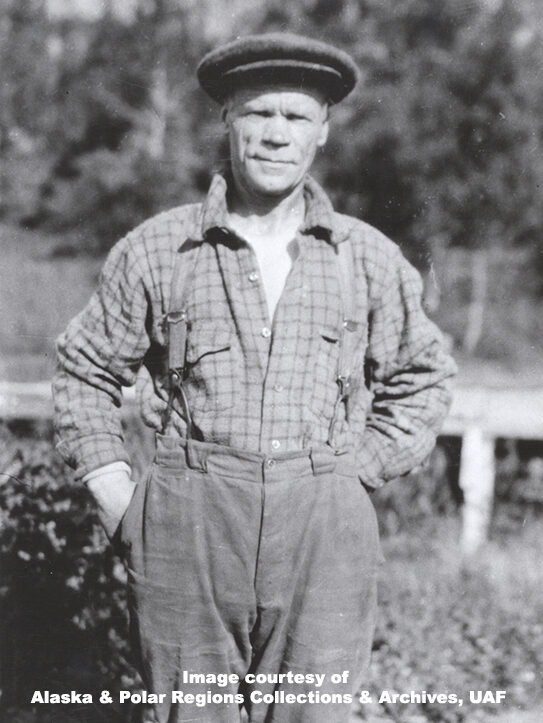 Black and white photo of Brown Carlson